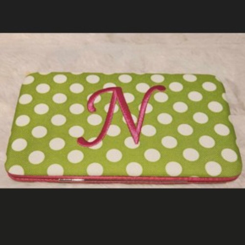 Mainstreet Collections Womens Monogram "N" Wallet
